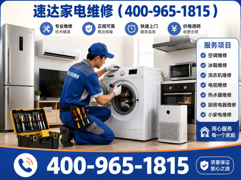 清远家电维修展示图